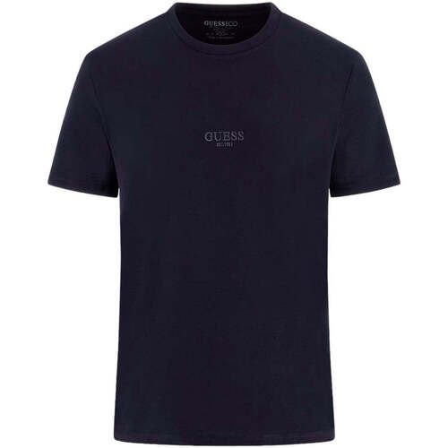Kleidung Herren T-Shirts & Poloshirts Guess  Blau