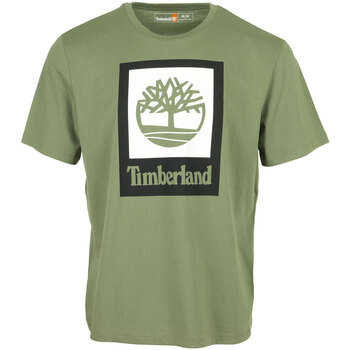 Kleidung Herren T-Shirts Timberland Colored Short Sleeve Tee Grün