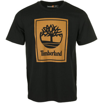 Kleidung Herren T-Shirts Timberland Short Sleeve Tee Schwarz