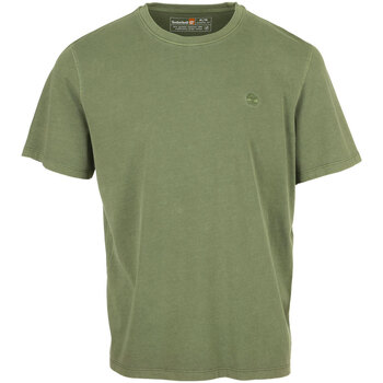 Kleidung Herren T-Shirts Timberland Garment Dye Short Sleeve Grün