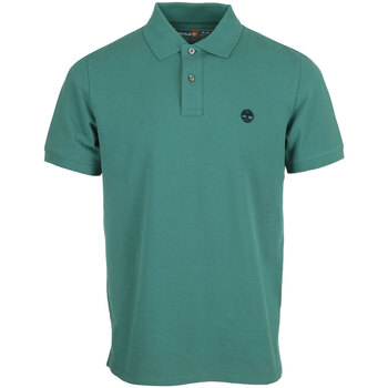 Kleidung Herren T-Shirts & Poloshirts Timberland Pique Short Sleeve Polo Grün