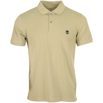 Kleidung Herren T-Shirts & Poloshirts Timberland Short Sleeve Stretch Polo Grün