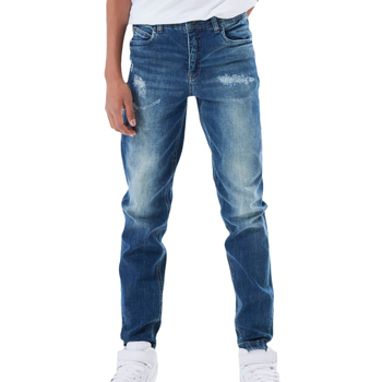 Kleidung Jungen Straight Leg Jeans Name it 13204596 Blau