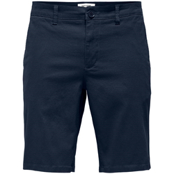 Kleidung Herren Shorts / Bermudas Only & Sons  22026607 Blau