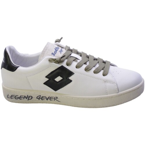 Schuhe Herren Sneaker Low Lotto 91061 Weiss
