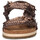 Schuhe Damen Sandalen / Sandaletten Ekp 3449-WELT Braun