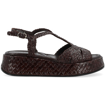 Schuhe Damen Sandalen / Sandaletten Pon´s Quintana Sandale  Maui aus dunkelbraunem Leder Other