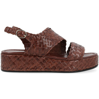 Schuhe Damen Sandalen / Sandaletten Pon´s Quintana Sandale  Forli aus braunem Leder Other