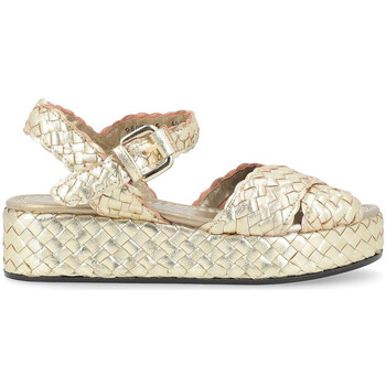 Schuhe Damen Sandalen / Sandaletten Pon´s Quintana Sandale  Forli aus platinfarbenem Leder Other