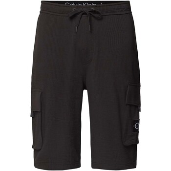Kleidung Herren Shorts / Bermudas Ck Jeans Texture Hwk Short Schwarz