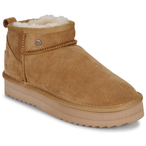 Schuhe Damen Boots Warmbat DURACK Braun