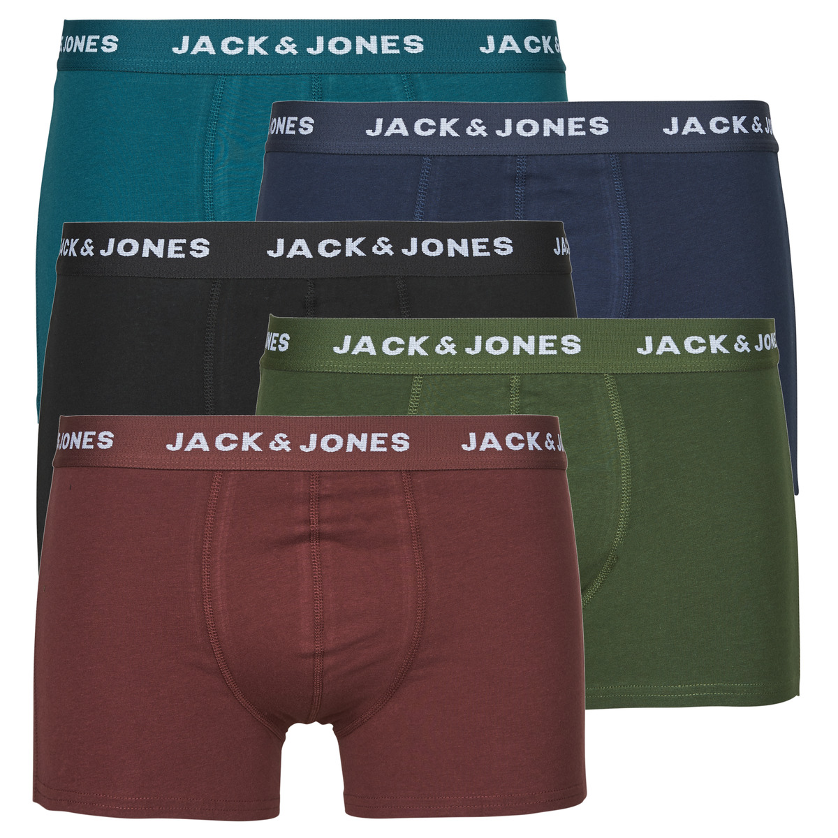 Unterwäsche Herren Boxer Jack & Jones JACTEO X5 Marine