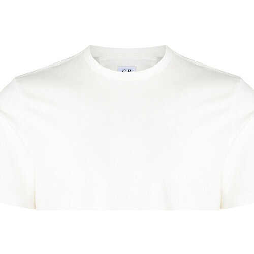 Kleidung T-Shirts & Poloshirts C.p. Company T-shirt Kropfband  aus weißer Baumwolle Other