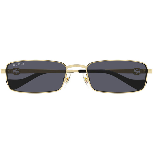 Uhren & Schmuck Damen Sonnenbrillen Gucci GG1600S 002 Sonnenbrille mit Kette Gold