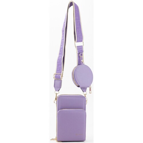 Taschen Damen Geldtasche / Handtasche Keslem 35581 Violett