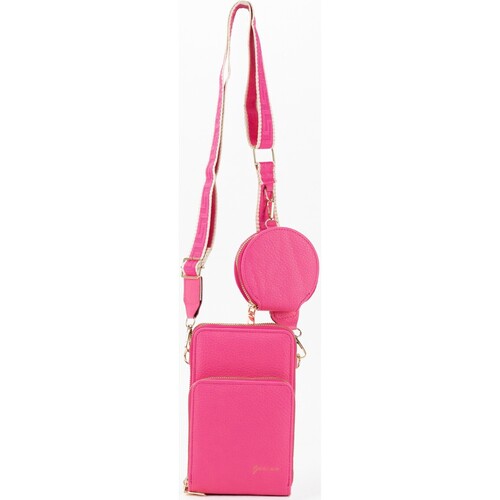 Taschen Damen Geldtasche / Handtasche Keslem 35580 Rosa