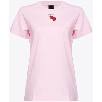 Kleidung Damen T-Shirts & Poloshirts Pinko TRAPANI 100789 A1P8-N78 Rosa