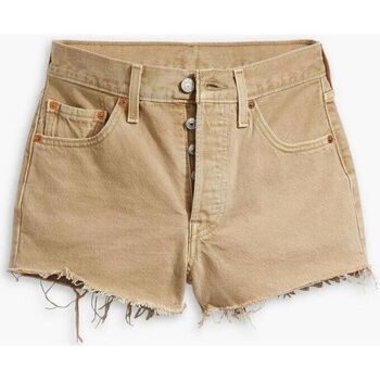 Kleidung Damen Shorts / Bermudas Levi's 56327 0399 - 501 SHORTS-DUSTY SAFARI Beige
