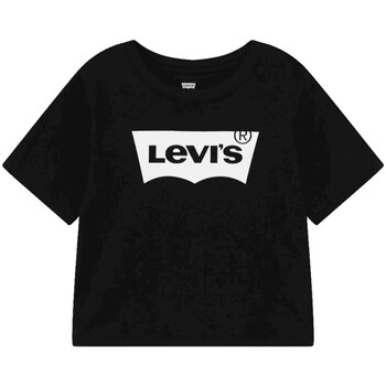 Kleidung Mädchen T-Shirts Levi's 4E0220-023 Schwarz