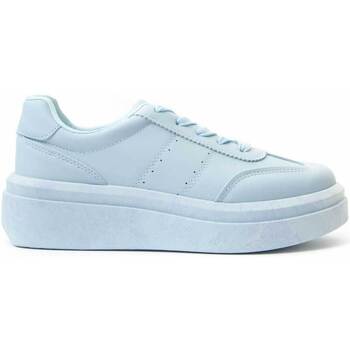 Schuhe Damen Sneaker Low Leindia 90350 Blau