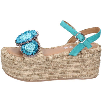 Schuhe Damen Sandalen / Sandaletten Coral Blue EX328 Blau