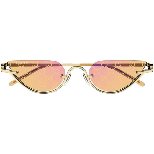 Uhren & Schmuck Sonnenbrillen Gucci -Sonnenbrille GG1603S 004 Gold