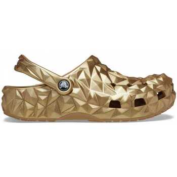 Schuhe Damen Sandalen / Sandaletten Crocs Cls metallic geometric clog Gold