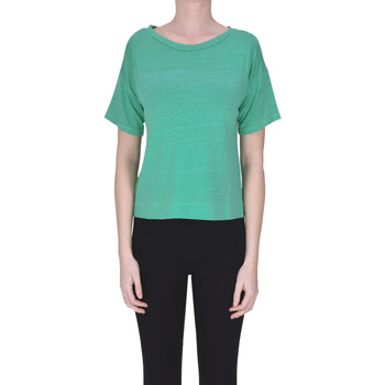 Kleidung Damen T-Shirts & Poloshirts Wool&co TPS00003070AE Grün