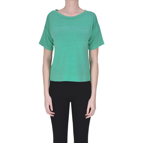 Kleidung Damen T-Shirts & Poloshirts Wool&co TPS00003070AE Grün