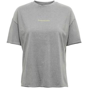 Kleidung Damen T-Shirts & Poloshirts Only  Grau
