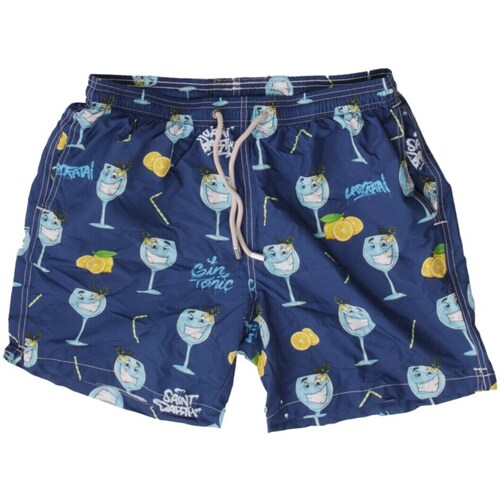 Kleidung Herren Shorts / Bermudas Mc2 Saint Barth LIG0001 Blau