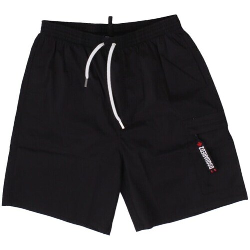 Kleidung Herren Shorts / Bermudas Dsquared D7BMC5500 Schwarz