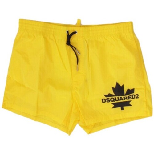 Kleidung Herren Shorts / Bermudas Dsquared D7B5F5600 Gelb