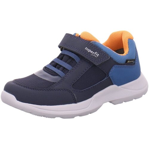 Schuhe Jungen Sneaker Low Superfit Klettschuhe Halbschuh S 1-006223-8000 Blau