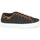 Schuhe Herren Sneaker Low Victoria BASKET LINO DETALLE MARRON Schwarz / Braun