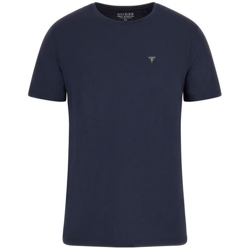 Kleidung Herren T-Shirts & Poloshirts Guess M3YI45 KBS60 NEW TECH TEE-G7V2 SMART BLUE Blau