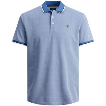 Kleidung Herren T-Shirts & Poloshirts Jack & Jones 12169064 BLUWIN-BRIGHT COBALT Blau