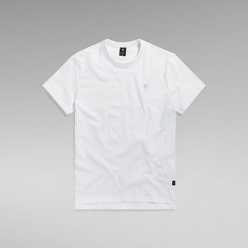 Kleidung Herren T-Shirts & Poloshirts G-Star Raw D24449 336 - NIFOUS-110 WHITE Weiss