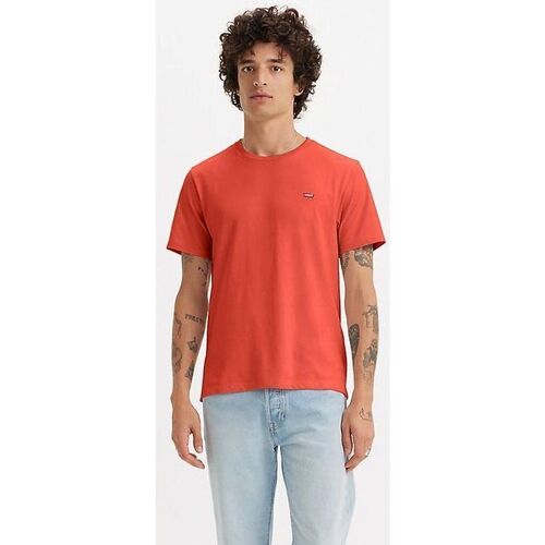 Kleidung Herren T-Shirts & Poloshirts Levi's 56605 00251 ORIGINAL TEE-SUNDOWN RED Rot