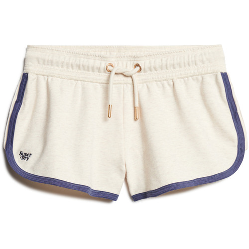 Kleidung Damen Shorts / Bermudas Superdry Short femme  Athletic Essential Logo Beige