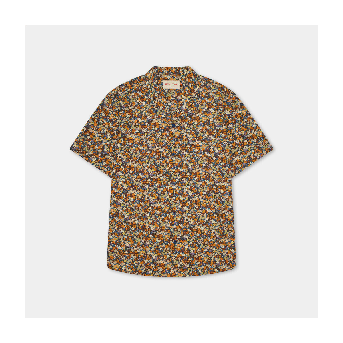 Kleidung Herren Langärmelige Hemden Revolution Chemise à manches courtes  Cuban Orange