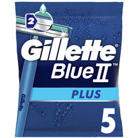 Beauty Herren Rasierklingen Gillette Blue Ii Plus Einweg-rasierklinge 5 St 
