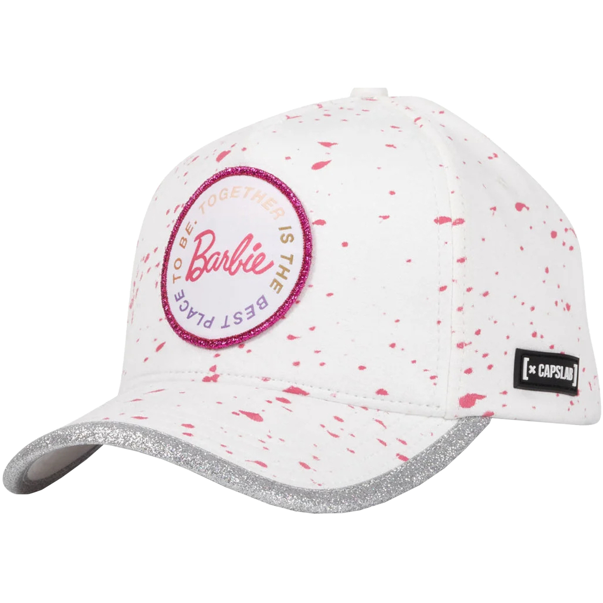 Accessoires Damen Schirmmütze Capslab Barbie Cap Weiss