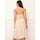 Kleidung Damen Kleider La Modeuse 70945_P166210 Beige