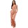 Kleidung Damen Overalls / Latzhosen La Modeuse 70987_P166270 Orange