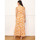 Kleidung Damen Kleider La Modeuse 71001_P166340 Orange