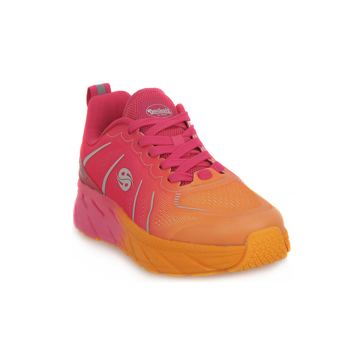 Schuhe Damen Sneaker Dockers 939 ORANGE Orange