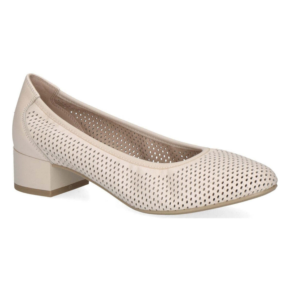 Schuhe Damen Ballerinas Caprice  Beige