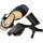 Schuhe Damen Sportliche Sandalen Mexx  Schwarz
