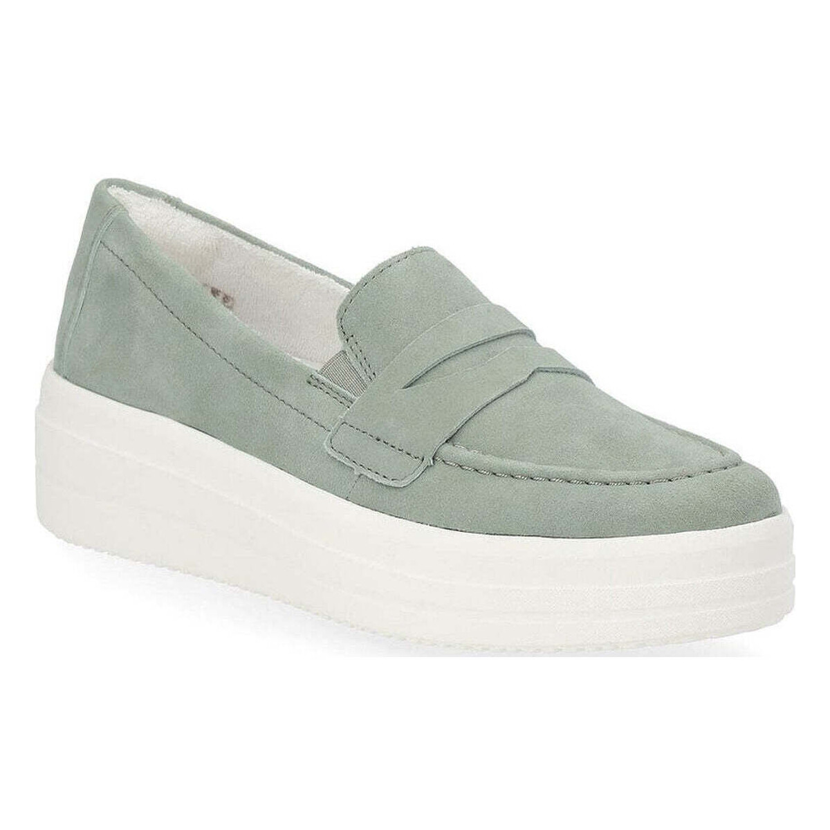 Schuhe Damen Slipper Remonte  Grün